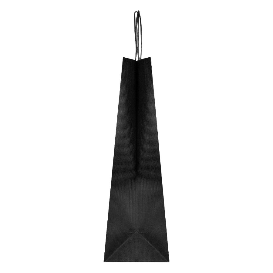 LOLA MAXI, papirna kesa, crna