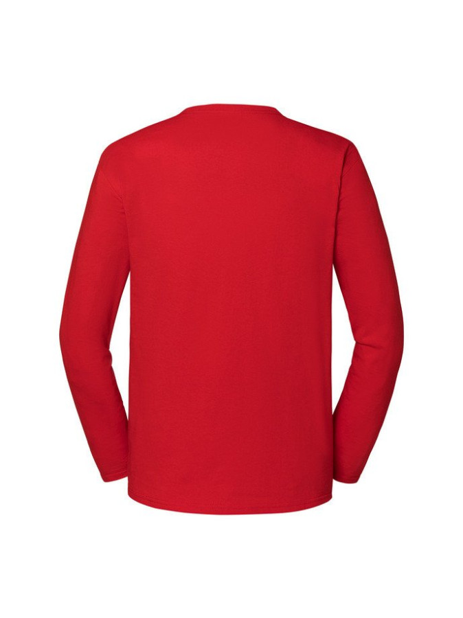 Fruit of the loom, ICONIC 195 RINGSPUN PREMIUM LONG SLEEVE T dukseica, crvena S