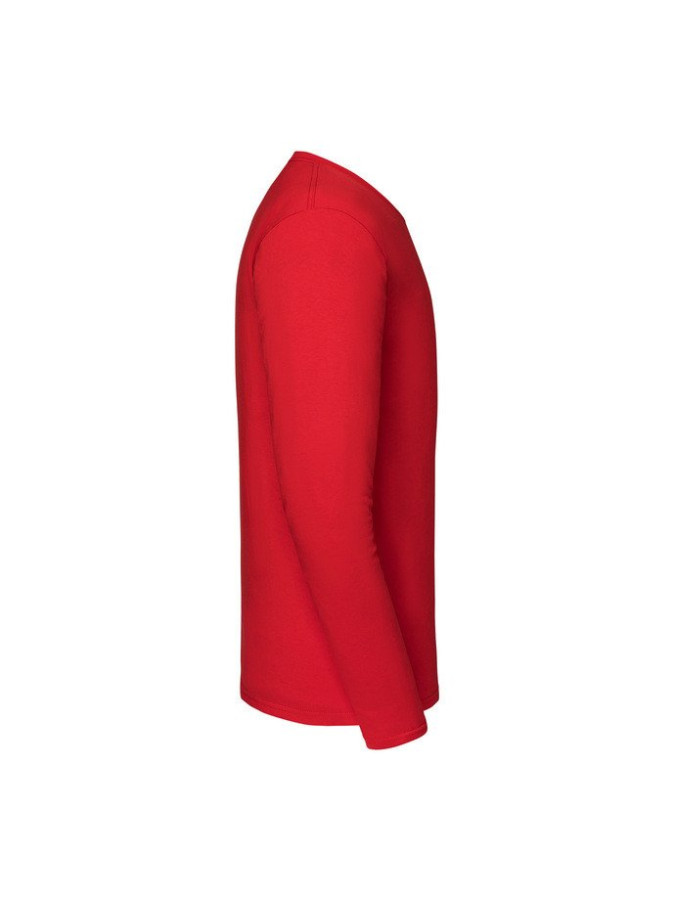 Fruit of the loom, ICONIC 195 RINGSPUN PREMIUM LONG SLEEVE T dukseica, crvena S
