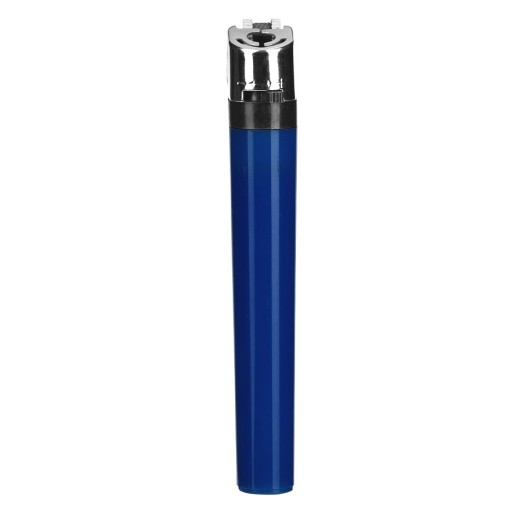 DOMINO, flint lighter, disposable, blue