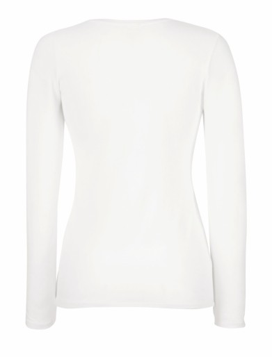 Fruit of the Loom Women's Crew Neck Long Sleeve Shirt,