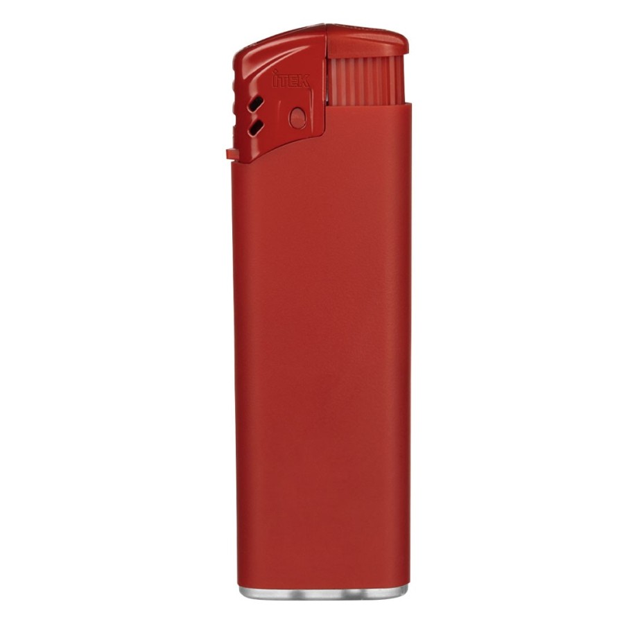 TURBO SOFT, electronic plastic lighter, red