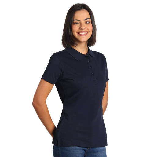 PREMIUM POLO LADY, polo shirt, 180 g/m2, blue