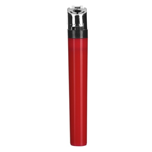 DOMINO, flint lighter, disposable, red