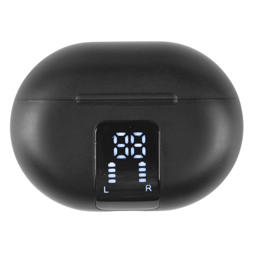 TENOR, wireless stereo earbuds, black