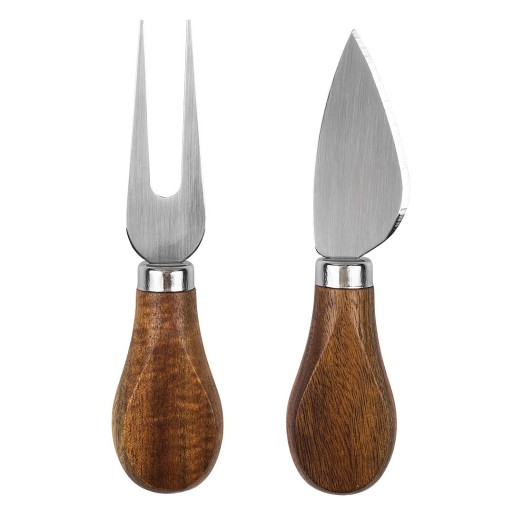 PARMA, chopping board and cheese knives in a set, 3/1, beige