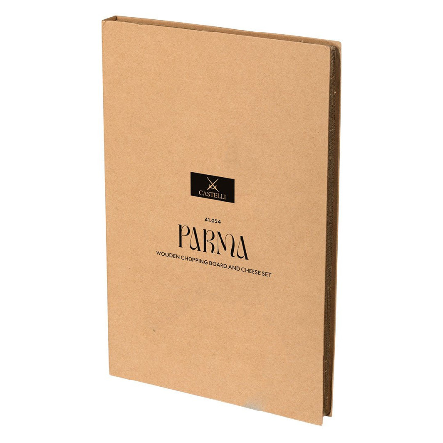 PARMA, set daska i noževi za sir, 3/1, bež