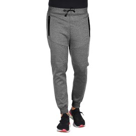 COOPER TRACK, mčlange men’s jogging pants, ash