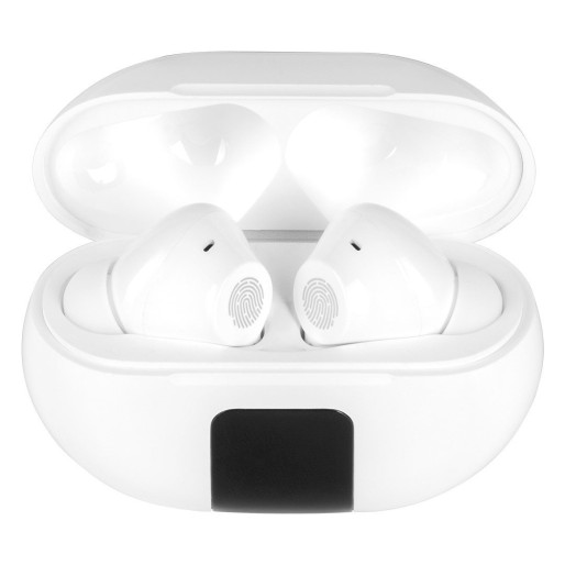 TENOR, wireless stereo earbuds, white