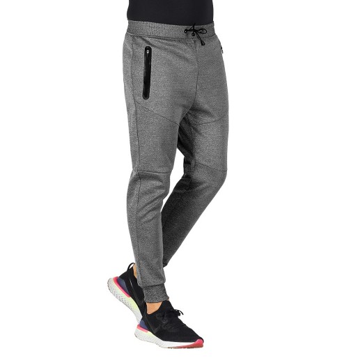 COOPER TRACK, mčlange men’s jogging pants, ash