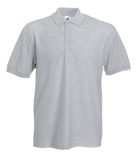 Fruit of the Loom, 65/35 Heavy Polo, polo majica za muškarce, pepeljasto siva, 2XL
