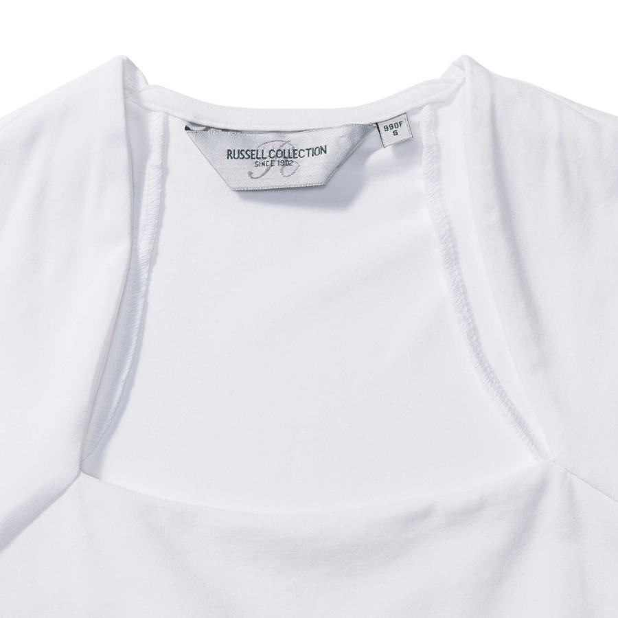 RUSSELL women's STRETCH TOPS blouse