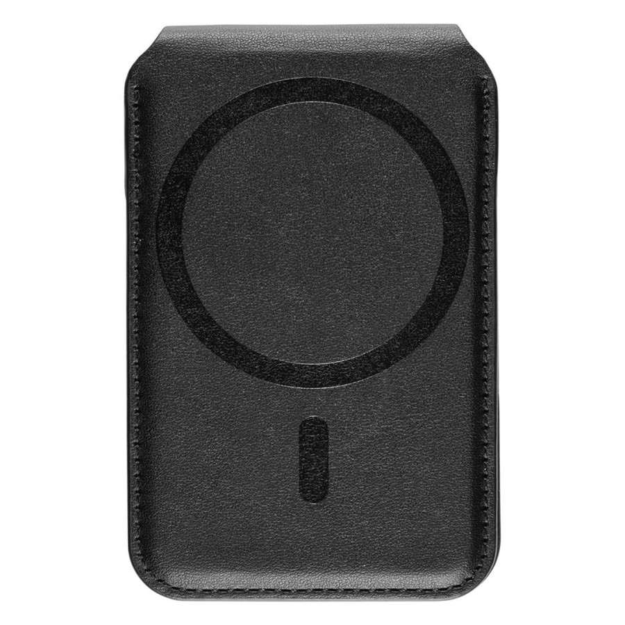 BANK, novčanik, držač kartica i držač za telefon sa magnetom, crni