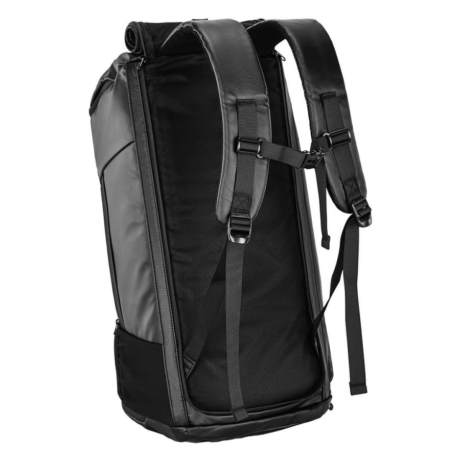 MORGAN, travel bag backpack, black