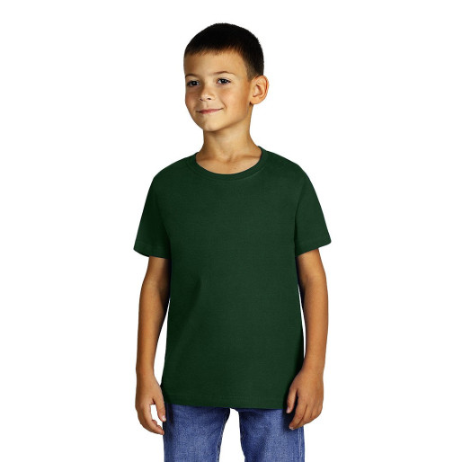 MASTER KID, kid's t-shirt, 100% cotton, forest green