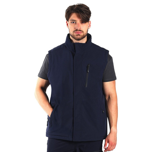 KOBALT VEST, radni prsluk, plavi