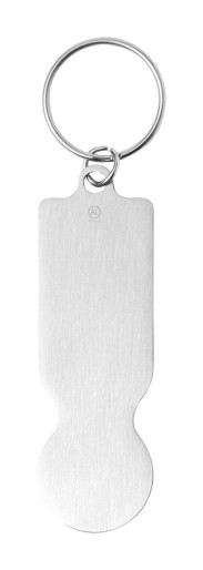 Talgun trolley coin keyring