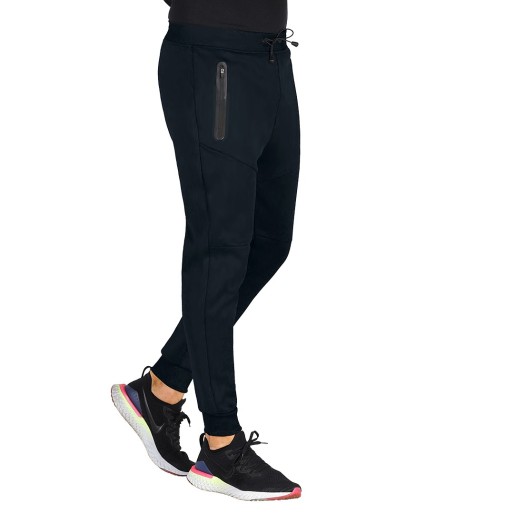 COOPER TRACK, mčlange men’s jogging pants, blue