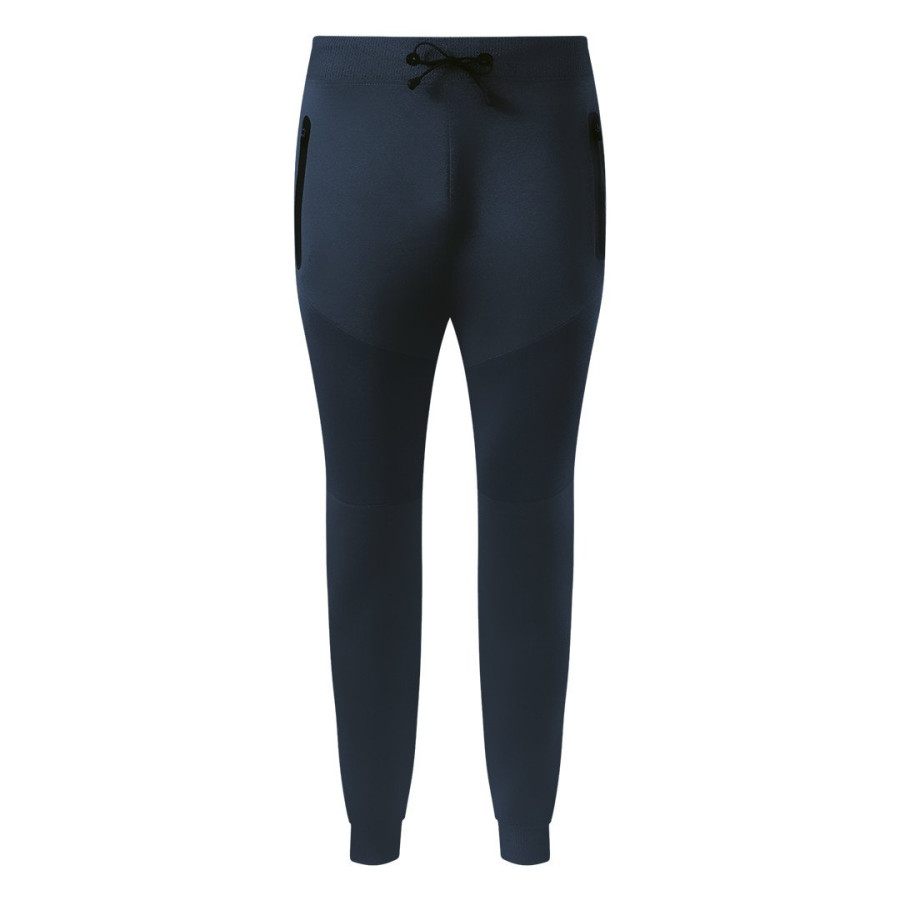 COOPER TRACK, mčlange men’s jogging pants, blue