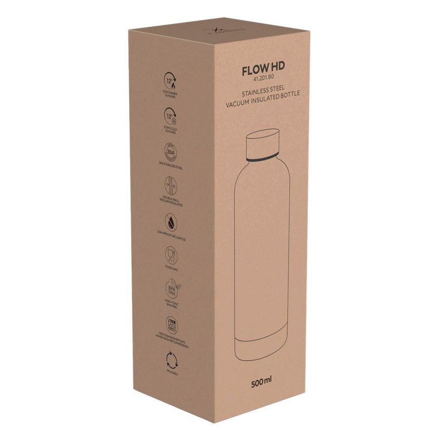 FLOW HD, termos, 500 ml, srebrni