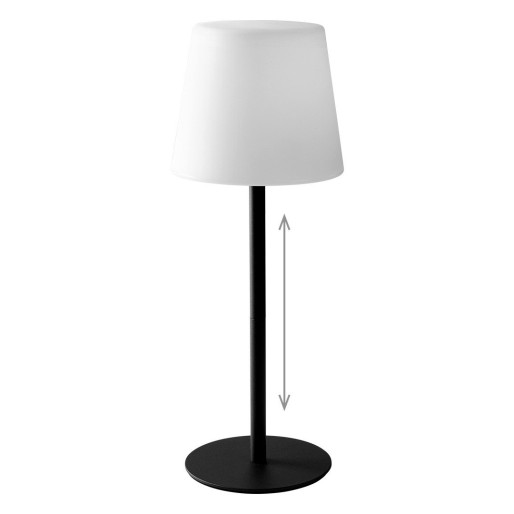 SELENA, led stona lampa, crna
