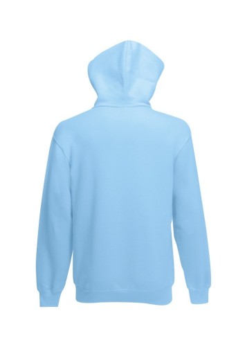 Fruit Of The Loom, Kids Premium Hooded Sweat, duks sa kapuljačom za decu, nebesko plava, 7-8