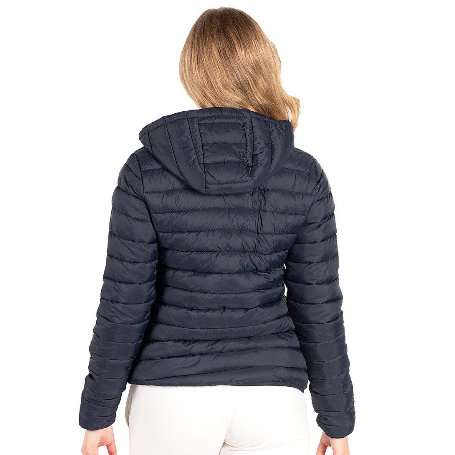 LIBERTY JACKET WOMEN, light padded jacket with hood, blue