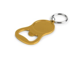 DRAFT, key prsten with otvarač, gold