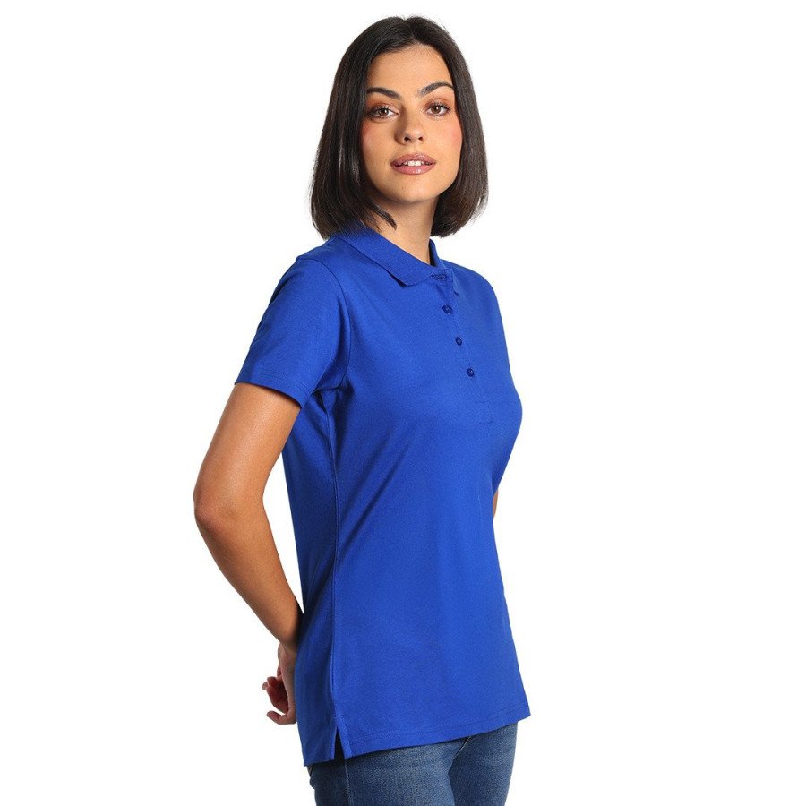 PREMIUM POLO LADY, polo shirt, 180 g/m2, royal blue
