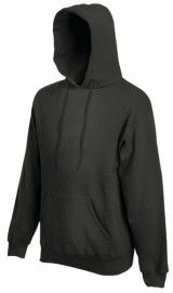 Fruit of the Loom, Premium Hooded Sweat, Men's Hooded Sweatshirt, Carbon, XL