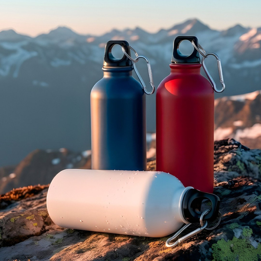 CAMPUS MAT, sportska boca, 400 ml, plava