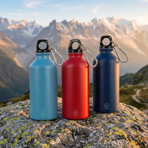 CAMPUS MAT, sports bottle, 400 ml, blue