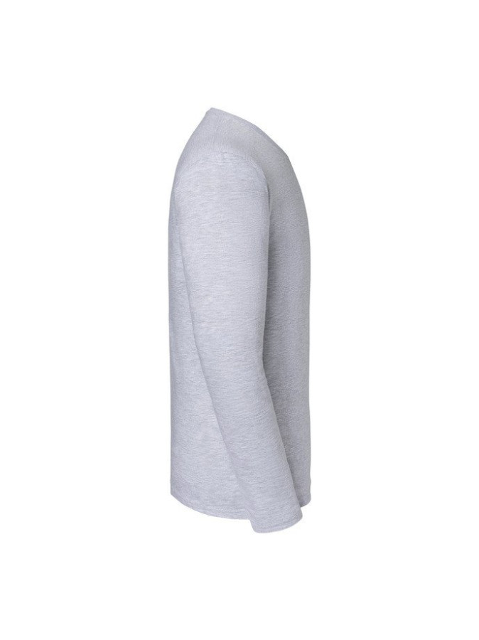 Fruit of the loom, ICONIC 195 RINGSPUN PREMIUM LONG SLEEVE T dukseica, pepeljasto siva S