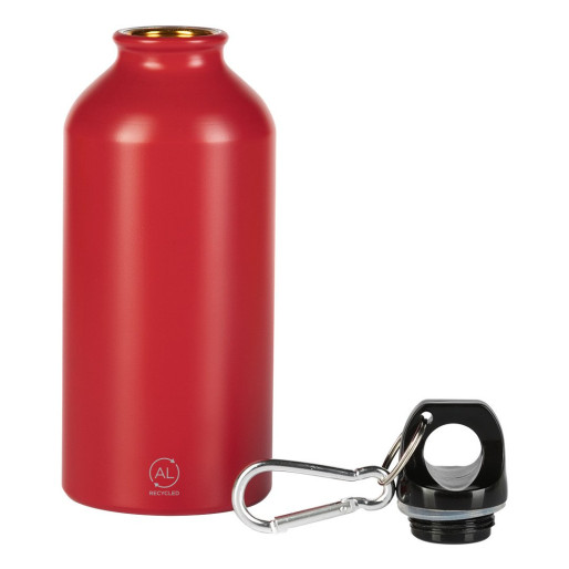 CAMPUS MAT, sports bottle, 400 ml, red