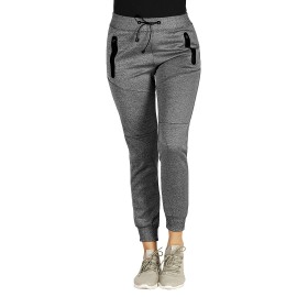 COOPER TRACK LADY, mčlange women’s jogging pants, ash