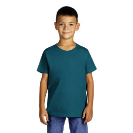 MASTER KID, kid's t-shirt, 100% cotton, petrol