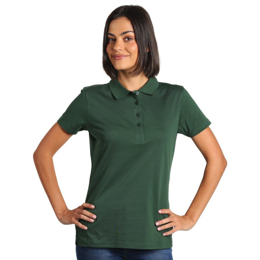 PREMIUM POLO LADY, polo shirt, 180 g/m2, forest green