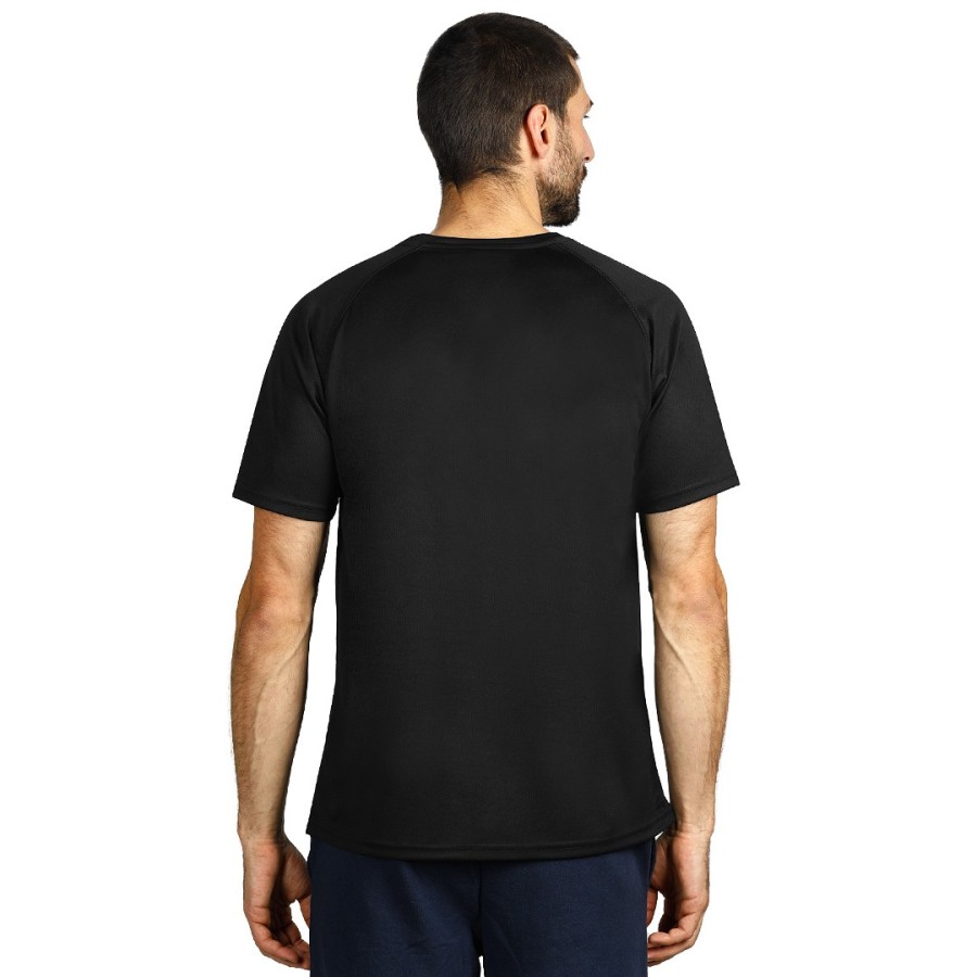 RECORD, t-shirt, 100% polyester, black