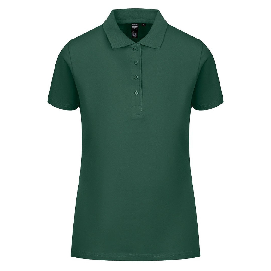 PREMIUM POLO LADY, polo majica, 180 g/m2, tamno zelena