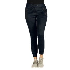 COOPER TRACK LADY, mčlange women’s jogging pants, blue