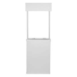 ADVERT, plastični reklamni pult, beli