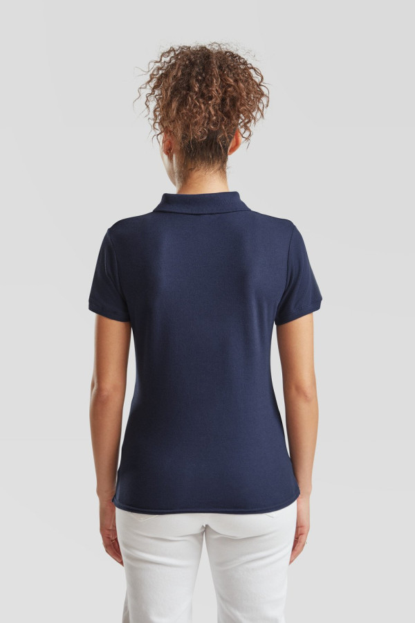 Fruit of the Loom, 65/35 Ladies Polo, polo majica za žene, teget,2XL