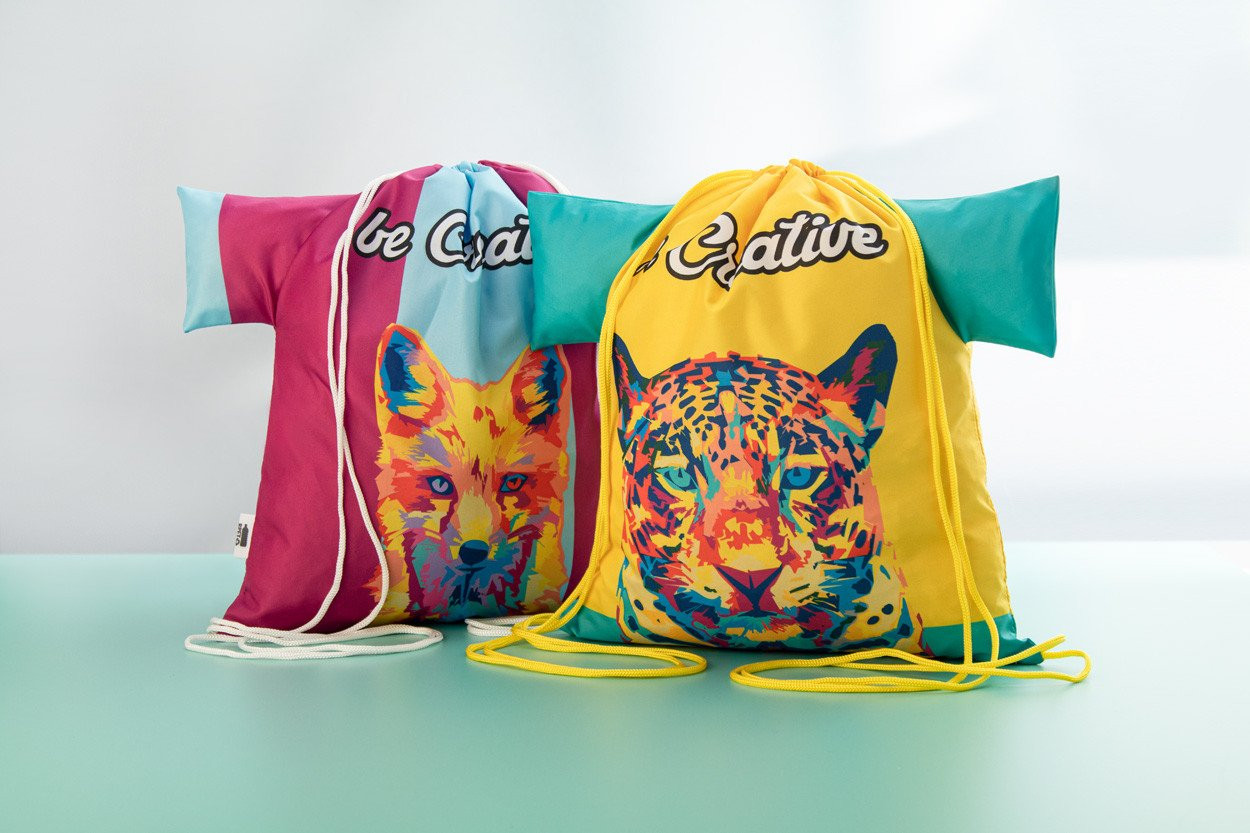 CreaDraw T RPET custom drawstring bag