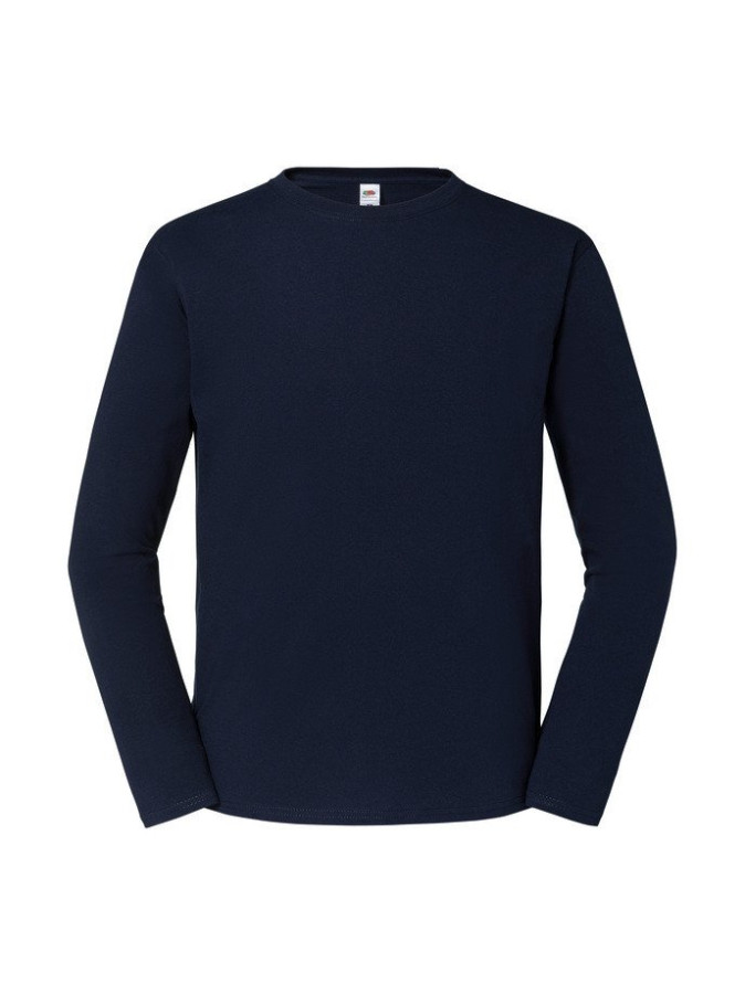 Fruit of the loom, ICONIC 195 RINGSPUN PREMIUM LONG SLEEVE T dukseica, tamno teget S