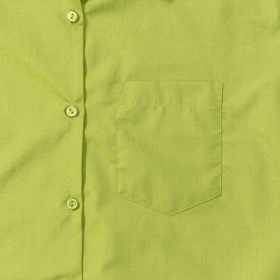 RUSSELL Women's Long Sleeved POLYCOTTON EASY CARE POPLIN Shirt