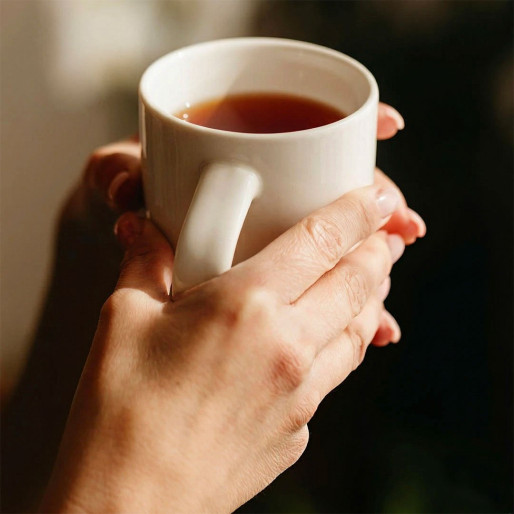 LILLY BIANCO, porcelanska šolja, 300 ml, bela