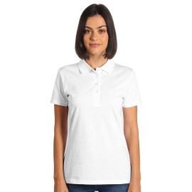 PREMIUM POLO LADY, polo shirt, 180 g/m2, white