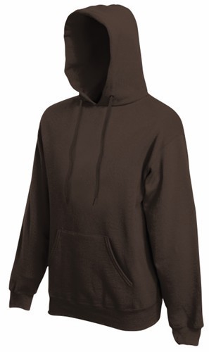 Fruit of the Loom, Premium Hooded Sweat, hooded sweatshirt, chocolate, 2XL