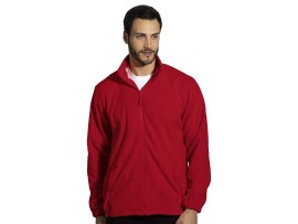 POLARIS, unisex polar fleece sweatshirt, red