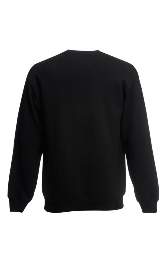 Fruit of the Loom, Premium Set-in Sweat, Classic Premium Men's Hoodie, Black, L